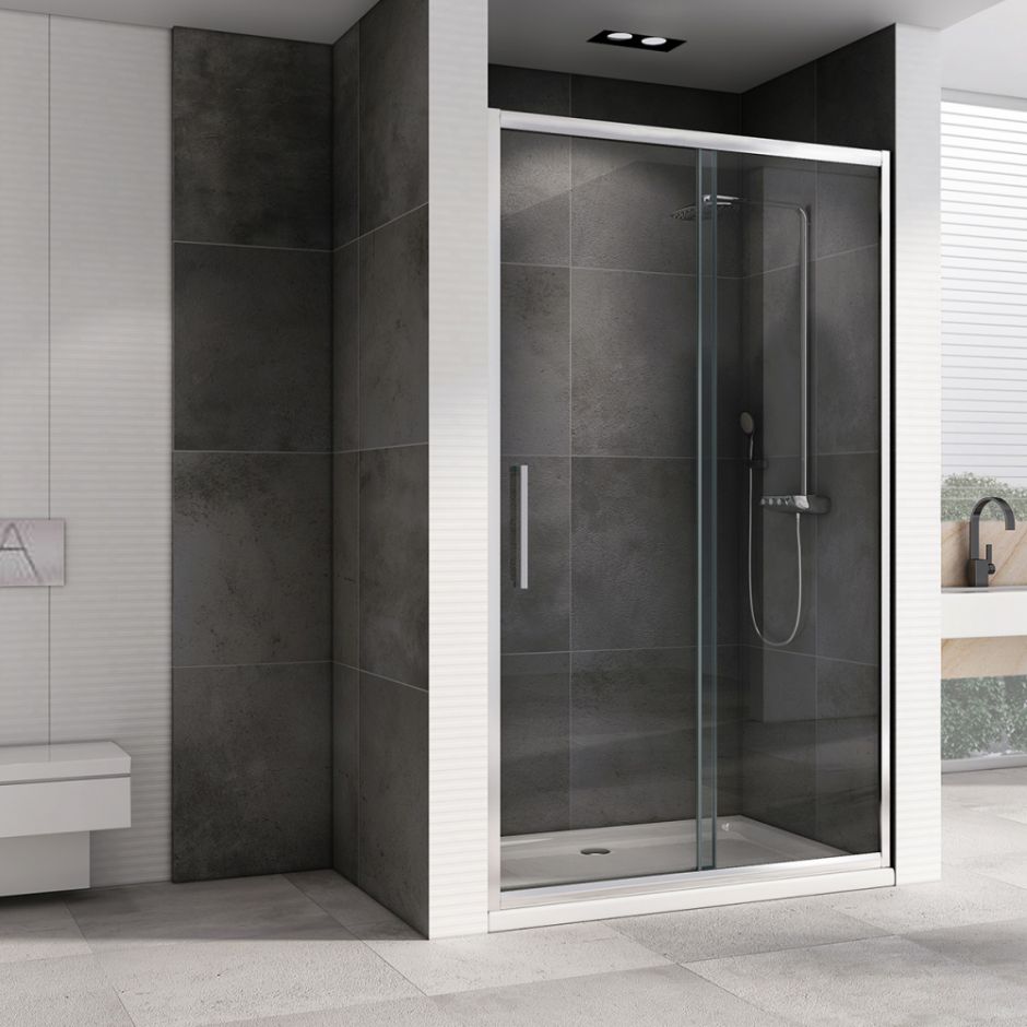 Душевая дверь ABBER Schwarzer Diamant AG30160H 160 см ФОТО