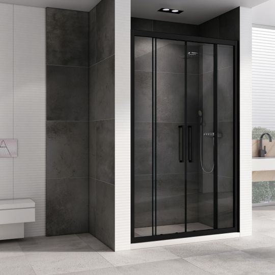 Душевая дверь ABBER Schwarzer Diamant AG33180BH 180 см схема 3