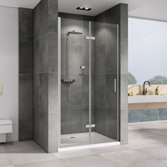 Душевая дверь ABBER Zart AG08080P 80 см схема 3