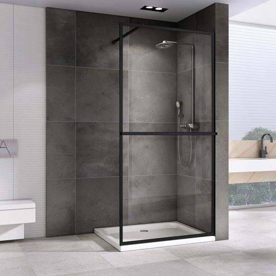 Душевая перегородка ABBER Immer Offen AG60120B8 схема 3 Душевая перегородка ABBER Immer Offen AG60120B8 схема 3