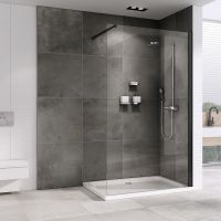 Душевая перегородка ABBER Immer Offen AG61090B схема 3