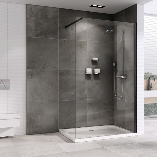 Душевая перегородка ABBER Immer Offen AG61100B8 схема 3