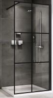 Душевая перегородка ABBER Immer Offen AG62100B схема 1