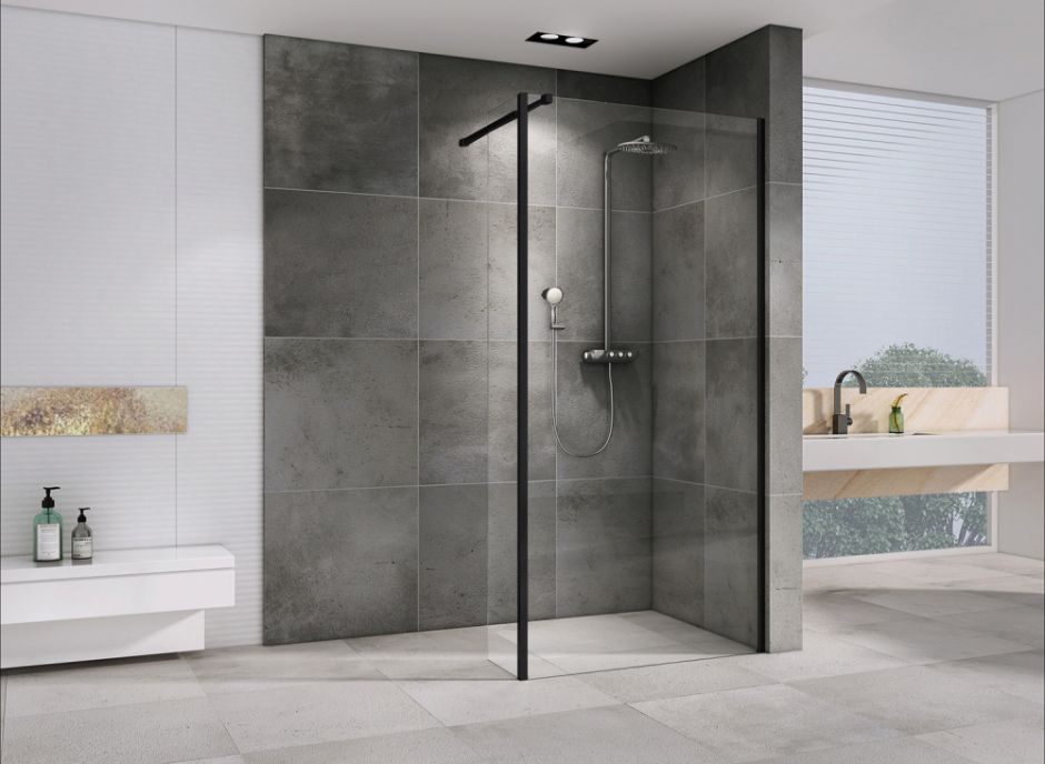 Душевая перегородка ABBER Immer Offen AG66100B ФОТО