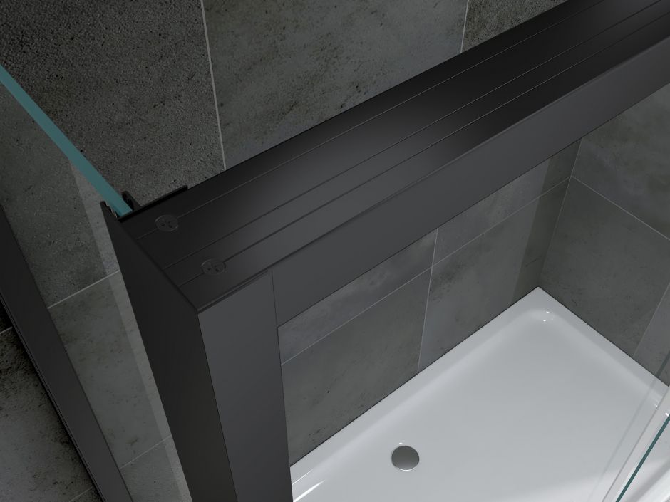 Душевой уголок ABBER Komfort AG93130B-S102B 130х100 см ФОТО