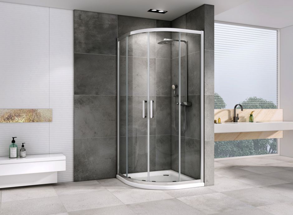 Душевой уголок ABBER Schwarzer Diamant AG01080 80х80 см ФОТО