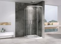 Душевой уголок ABBER Schwarzer Diamant AG01080 80х80 см схема 3