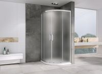 Душевой уголок ABBER Schwarzer Diamant AG01090M 90х90 см схема 3