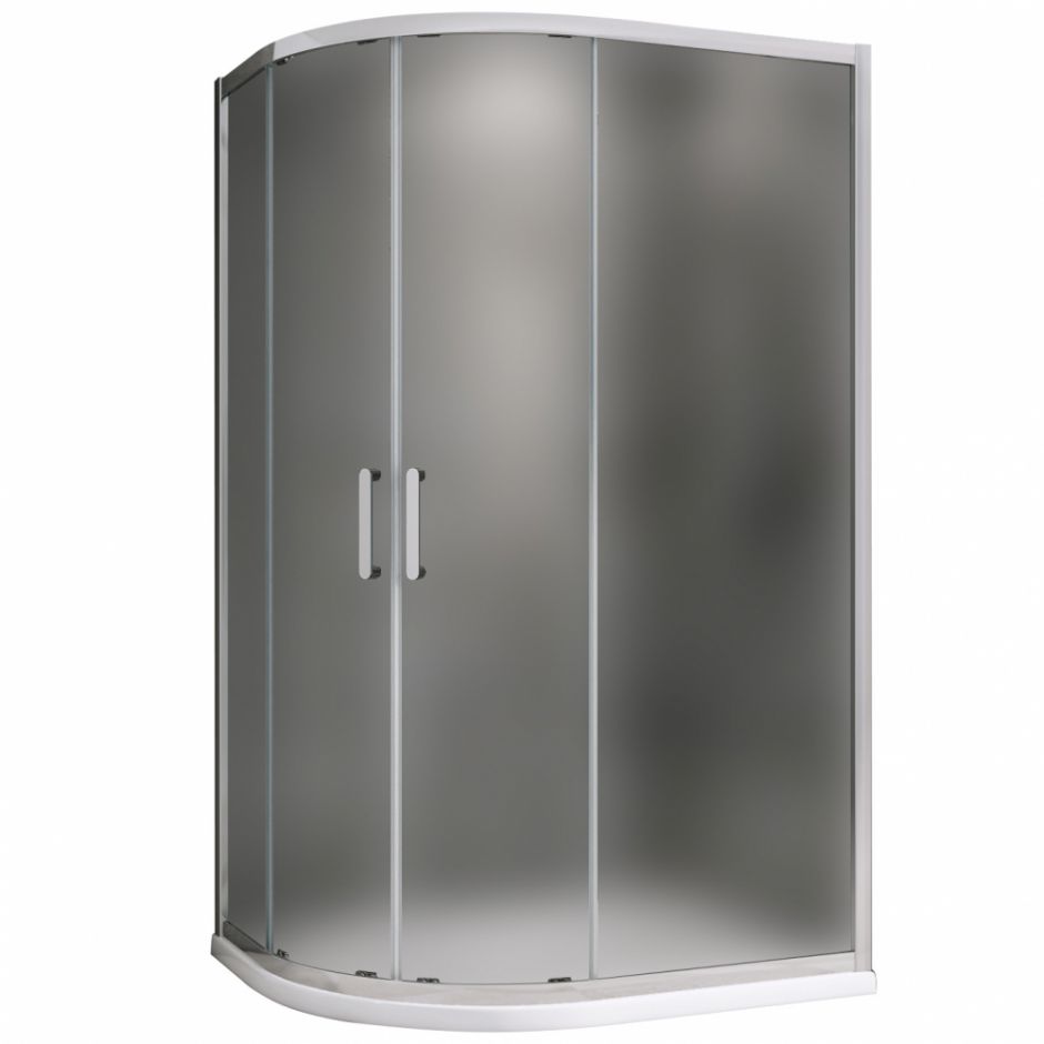 Душевой уголок ABBER Schwarzer Diamant AG01119M 110х90 см