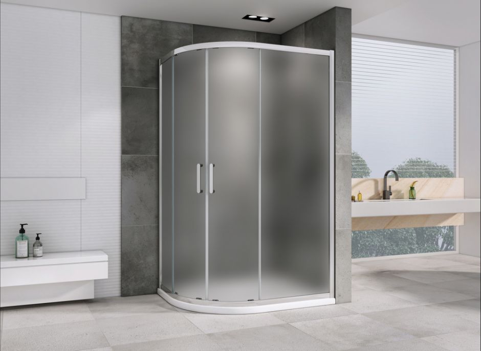 Душевой уголок ABBER Schwarzer Diamant AG01119M 110х90 см ФОТО