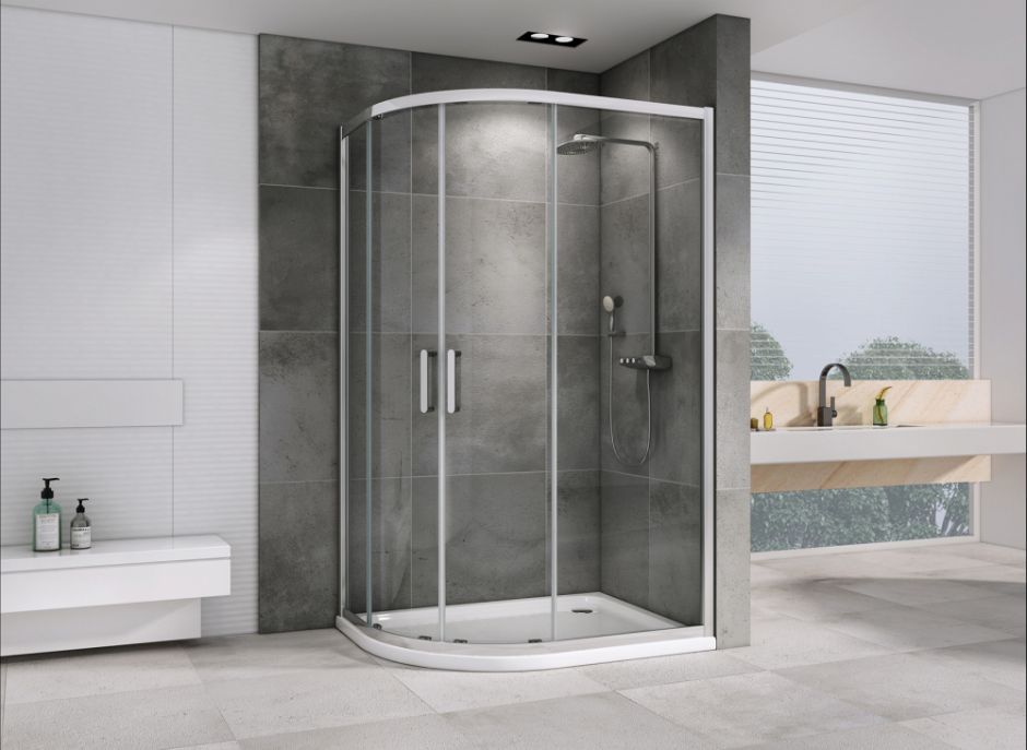 Душевой уголок ABBER Schwarzer Diamant AG01128 120х80 см ФОТО