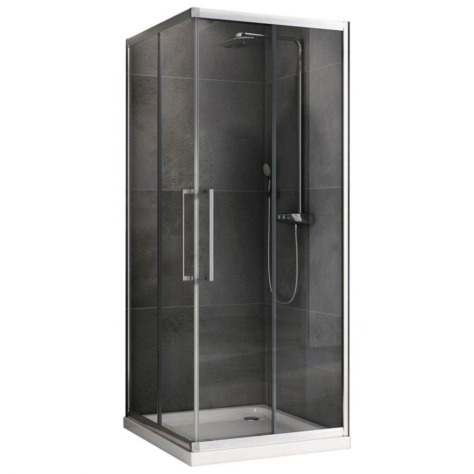 Душевой уголок ABBER Schwarzer Diamant AG02100H 100х100 см