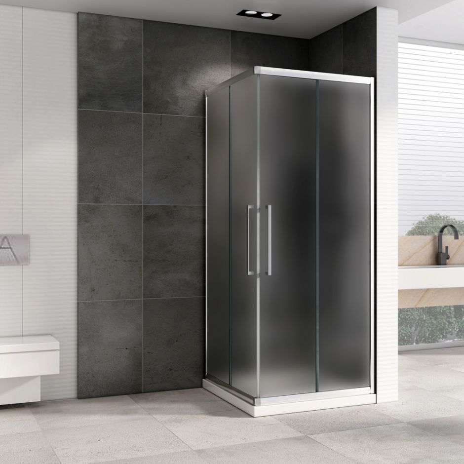 Душевой уголок ABBER Schwarzer Diamant AG02100MH 100х100 см ФОТО