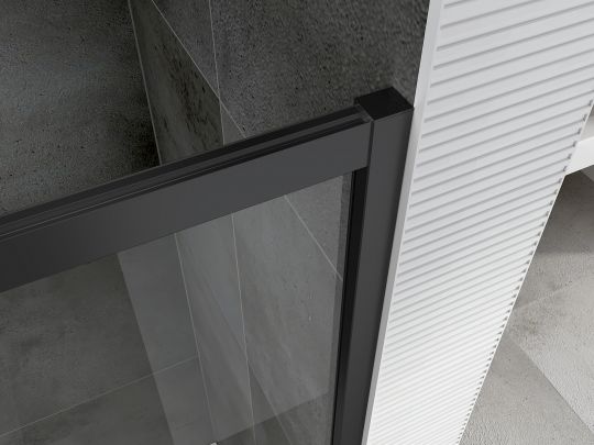 Душевой уголок ABBER Schwarzer Diamant AG30100BH-S100B 100х100 см схема 9