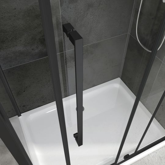 Душевой уголок ABBER Schwarzer Diamant AG30100BH-S60B-S60B 100х60 см схема 8