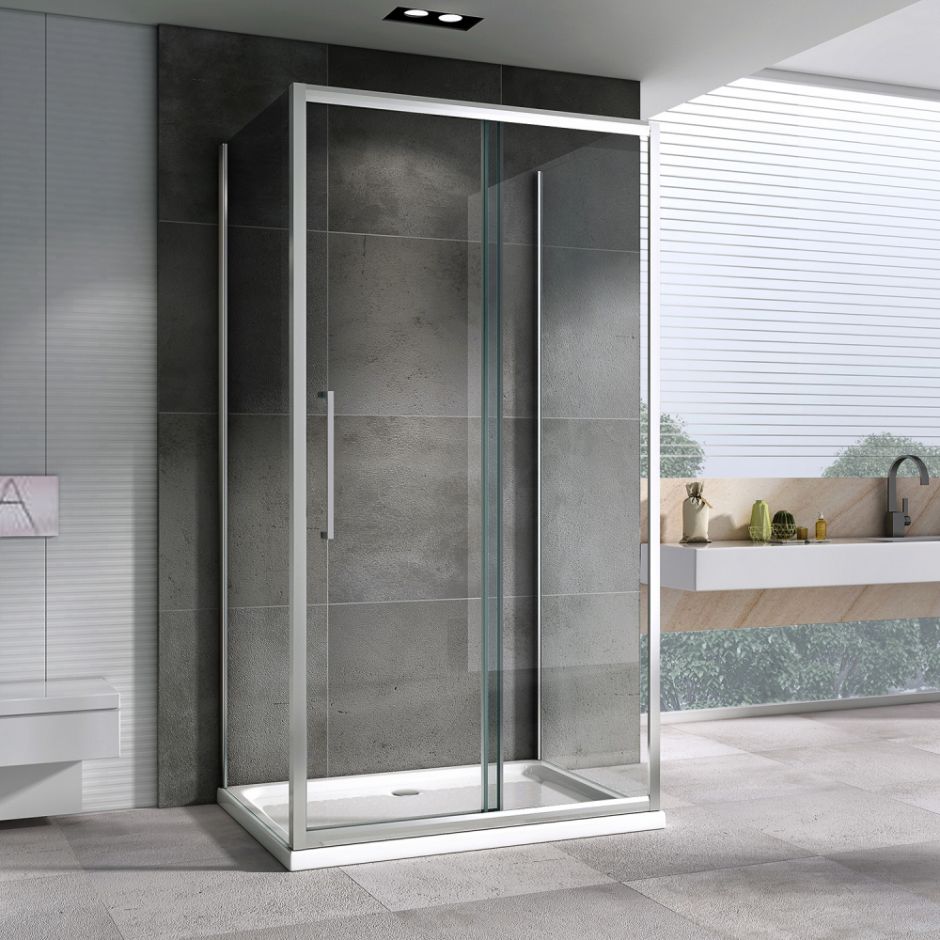 Душевой уголок ABBER Schwarzer Diamant AG30120H-S80-S80 120х80 см ФОТО