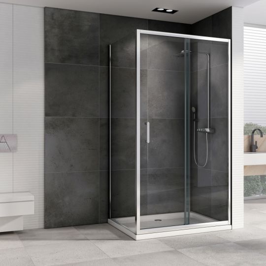 Душевой уголок ABBER Schwarzer Diamant AG301305-S605 130х60 см схема 3