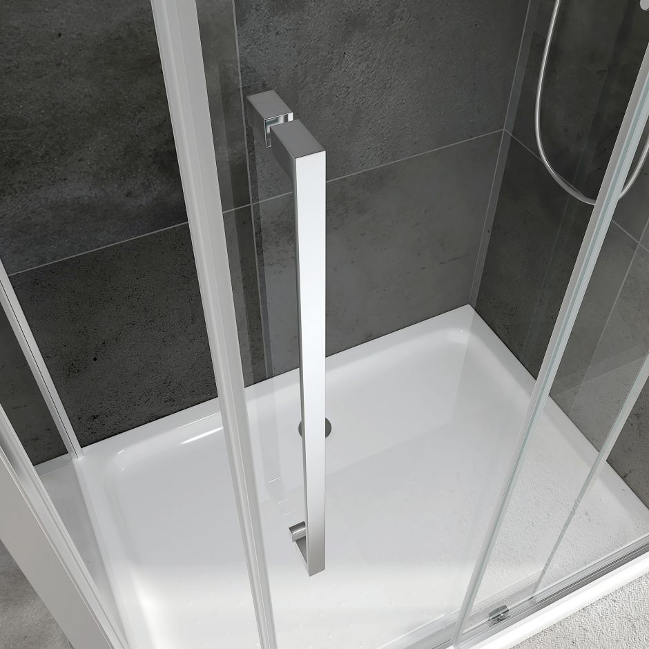 Душевой уголок ABBER Schwarzer Diamant AG30130H-S90-S90 130х90 см ФОТО