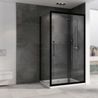 Душевой уголок ABBER Schwarzer Diamant AG30150BH-S50B 150х50 см схема 3