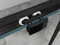 Душевой уголок ABBER Schwarzer Diamant AG30150BH-S50B-S50B 150х50 см схема 7