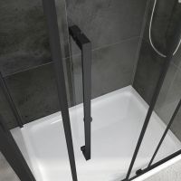 Душевой уголок ABBER Schwarzer Diamant AG30160BH-S50B-S50B 160х50 см схема 8