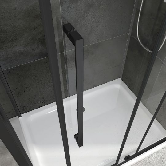 Душевой уголок ABBER Schwarzer Diamant AG30160BH-S50B-S50B 160х50 см схема 8