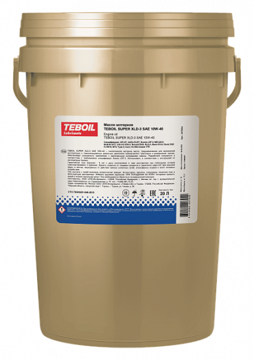 Teboil Super XLD-3 10W‑40, 20л
