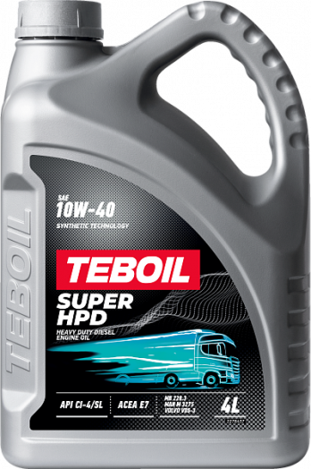 Teboil Super HPD 10W‑40, 4л