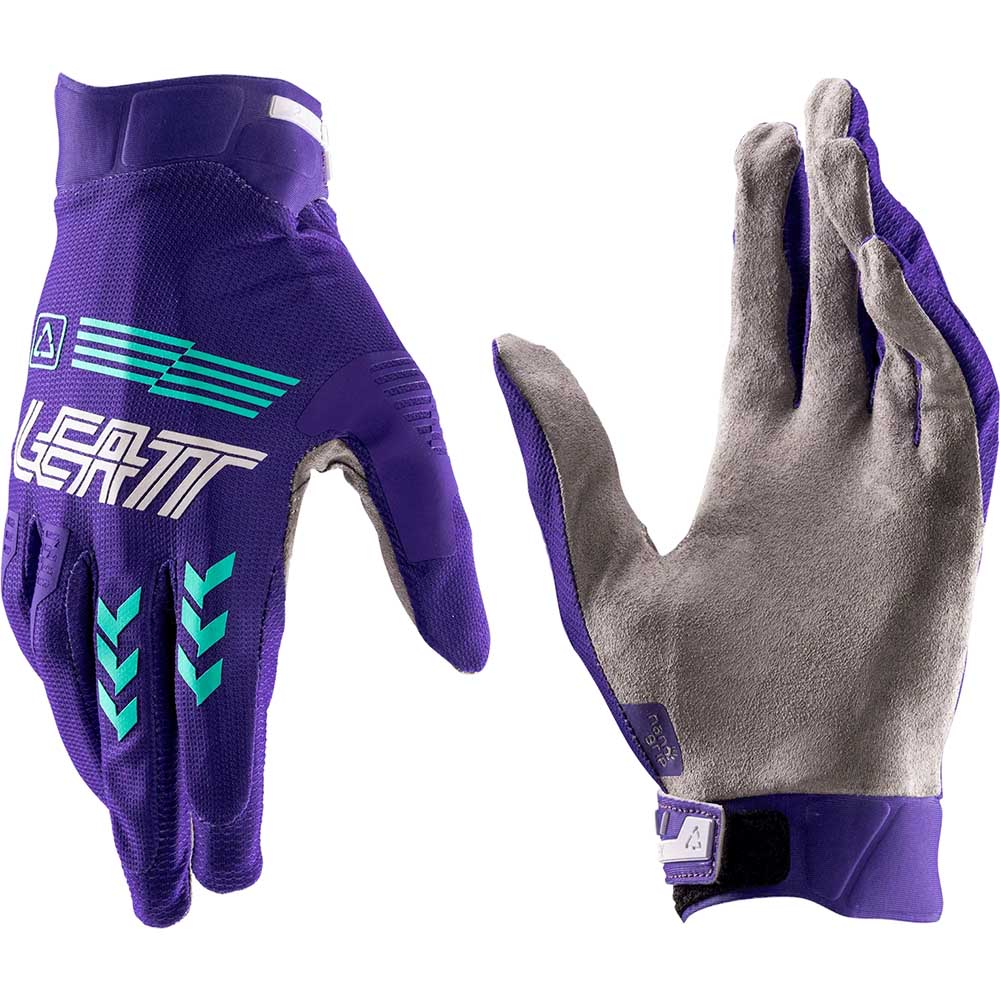 Leatt Moto 2.5 X-Flow Purple (2026) перчатки для мотокросса