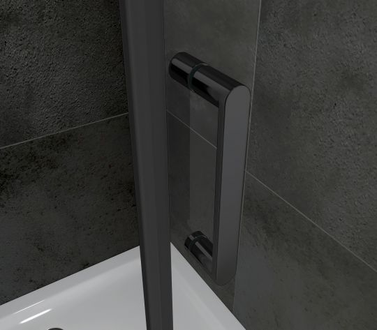 Душевой уголок ABBER Sonnenstrand AG04080B-S75B 80х75 см схема 5