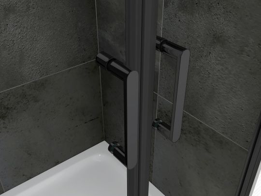 Душевой уголок ABBER Sonnenstrand AG04100BC-S70B 100х70 см схема 5