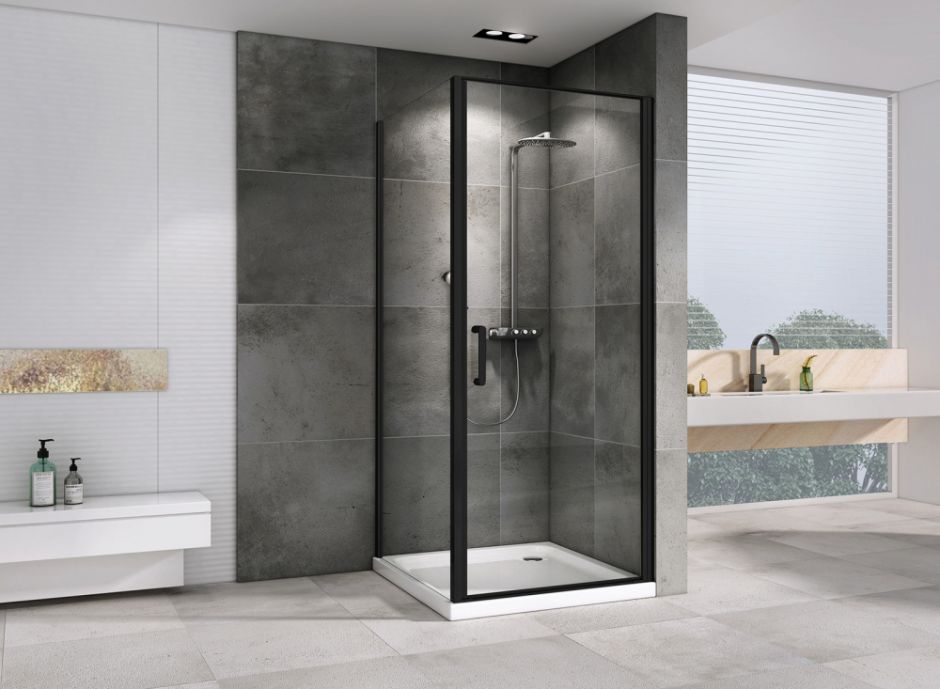 Душевой уголок ABBER Sonnenstrand AG04100B-S90B 100х90 см ФОТО
