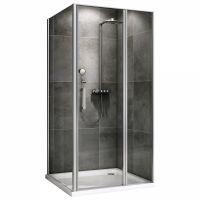 Душевой уголок ABBER Sonnenstrand AG04130S-S80 130х80 см схема 1