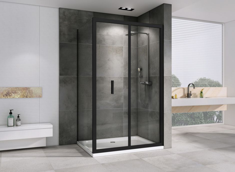 Душевой уголок ABBER Sonnenstrand AG07090B-S100B 90х100 см ФОТО