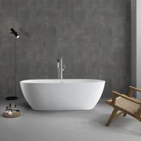 Акриловая ванна ABBER AB9263-1.8 белая схема 9