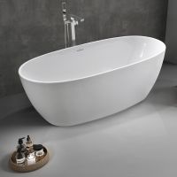 Акриловая ванна ABBER AB9265-1.7 белая схема 10