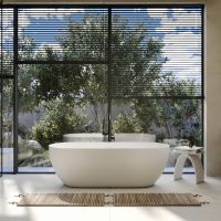 Ванна из искусственного камня ABBER Stein AS9613-1.6 белая матовая схема 1 Ванна из искусственного камня ABBER Stein AS9613-1.6 белая матовая схема 1