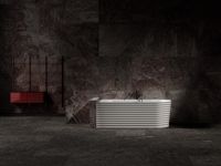 Ванна из искусственного камня ABBER Stein AS9651 L белая матовая схема 12 Ванна из искусственного камня ABBER Stein AS9651 L белая матовая схема 12