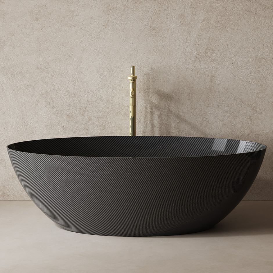 Изображение Карбоновая ванна ABBER Karbon AK9002-1.8 черная