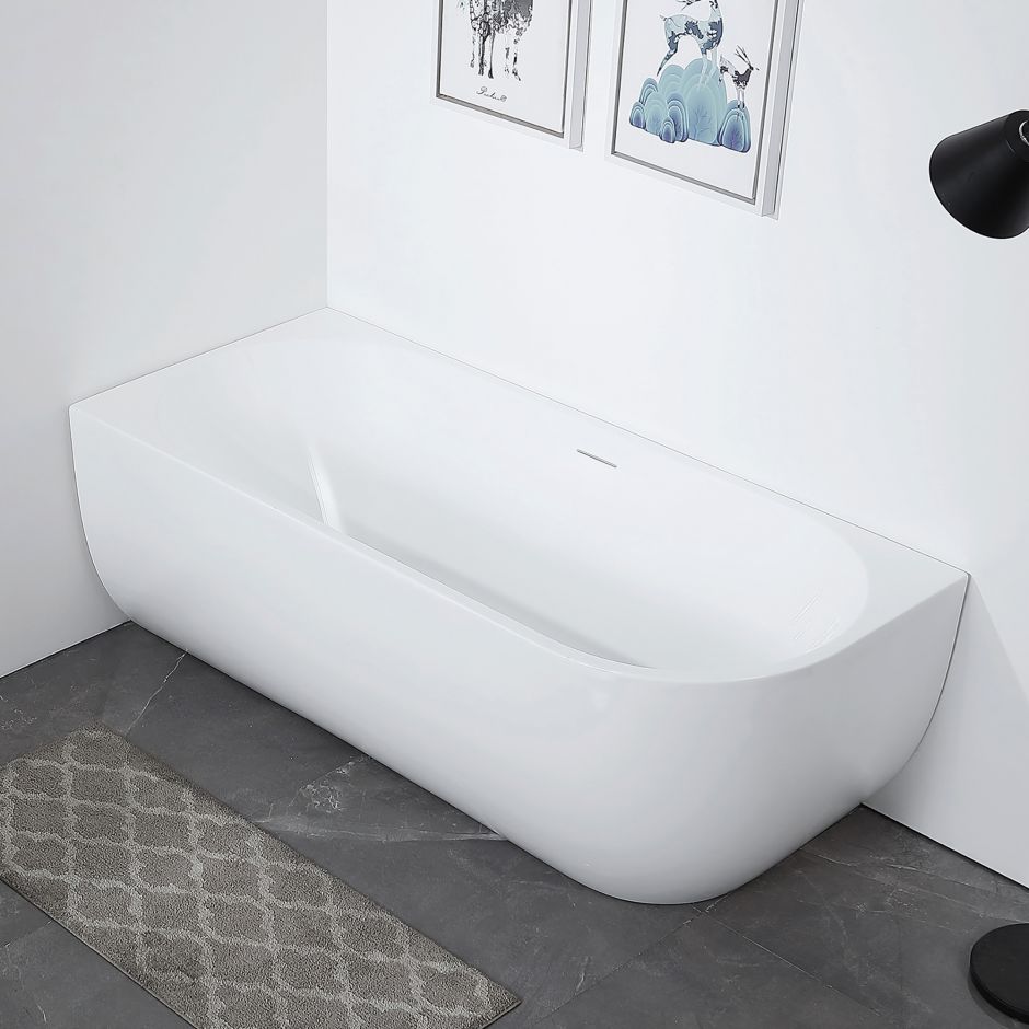 Изображение Акриловая ванна ABBER AB9315 L белая