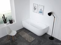 Акриловая ванна ABBER AB9315 L белая схема 9