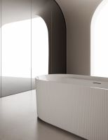 Акриловая ванна ABBER AB9444MW белая матовая схема 11