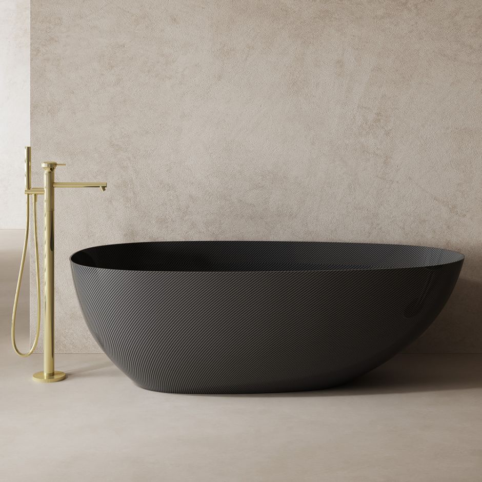 Изображение Карбоновая ванна ABBER Karbon AK9011-1.7 черная