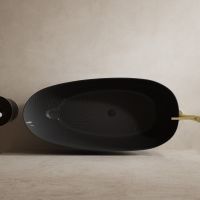 Карбоновая ванна ABBER Karbon AK9011-1.7 черная схема 6