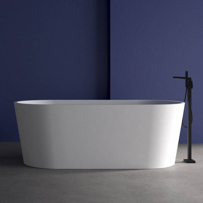 Изображение Акриловая ванна ABBER AB9209MW белая матовая