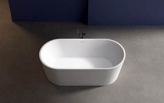 Акриловая ванна ABBER AB9209MW белая матовая схема 11