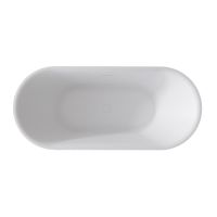 Акриловая ванна ABBER AB9443 белая схема 13