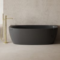 Карбоновая ванна ABBER Karbon AK9004 черная схема 1