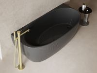 Карбоновая ванна ABBER Karbon AK9004 черная схема 5