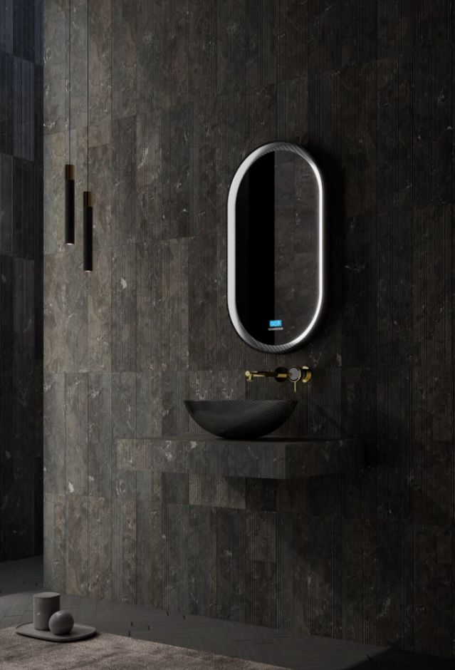 Раковина накладная карбоновая ABBER Karbon AK2042 черная ФОТО